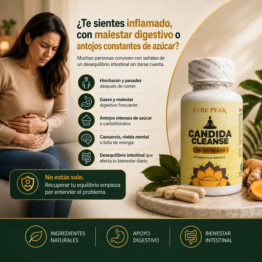 ¿Hinchazón, antojos de azúcar y cansancio? Señales de desequilibrio intestinal