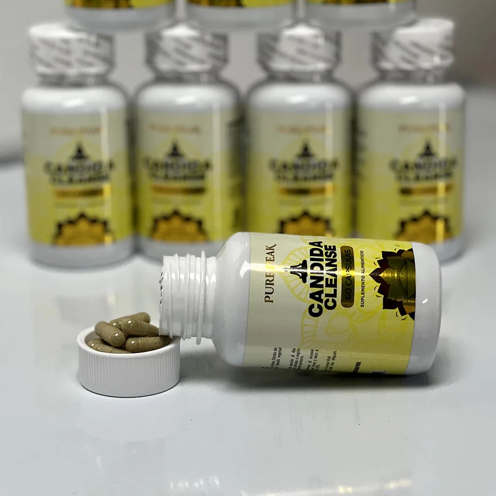 Cápsulas de Candida Cleanse — detalle real del producto