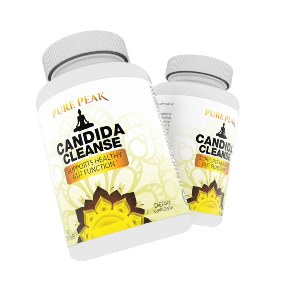 Pack de dos frascos de Candida Cleanse