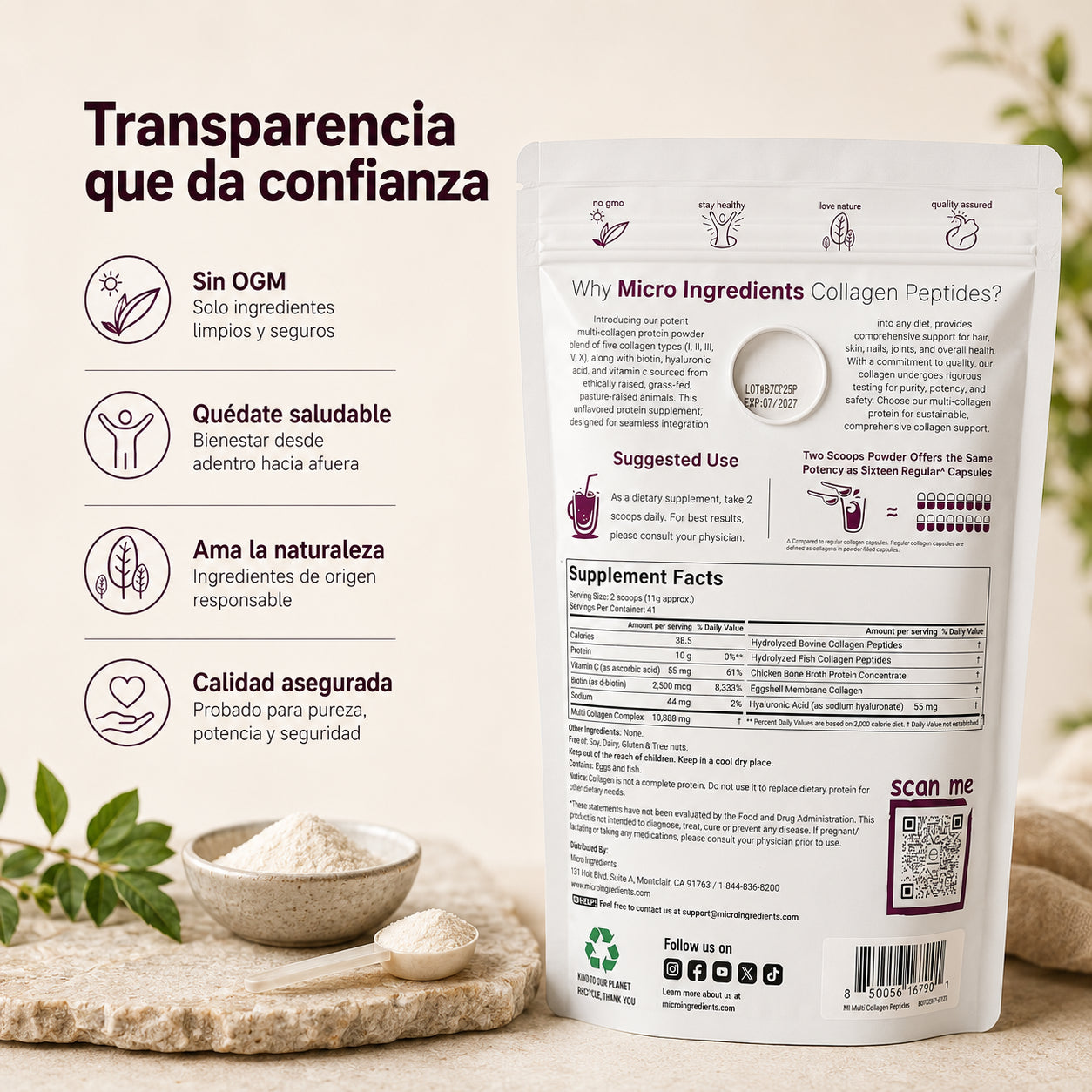 Multi Collagen Peptides™ | ¿Tu piel ya no es la de antes?