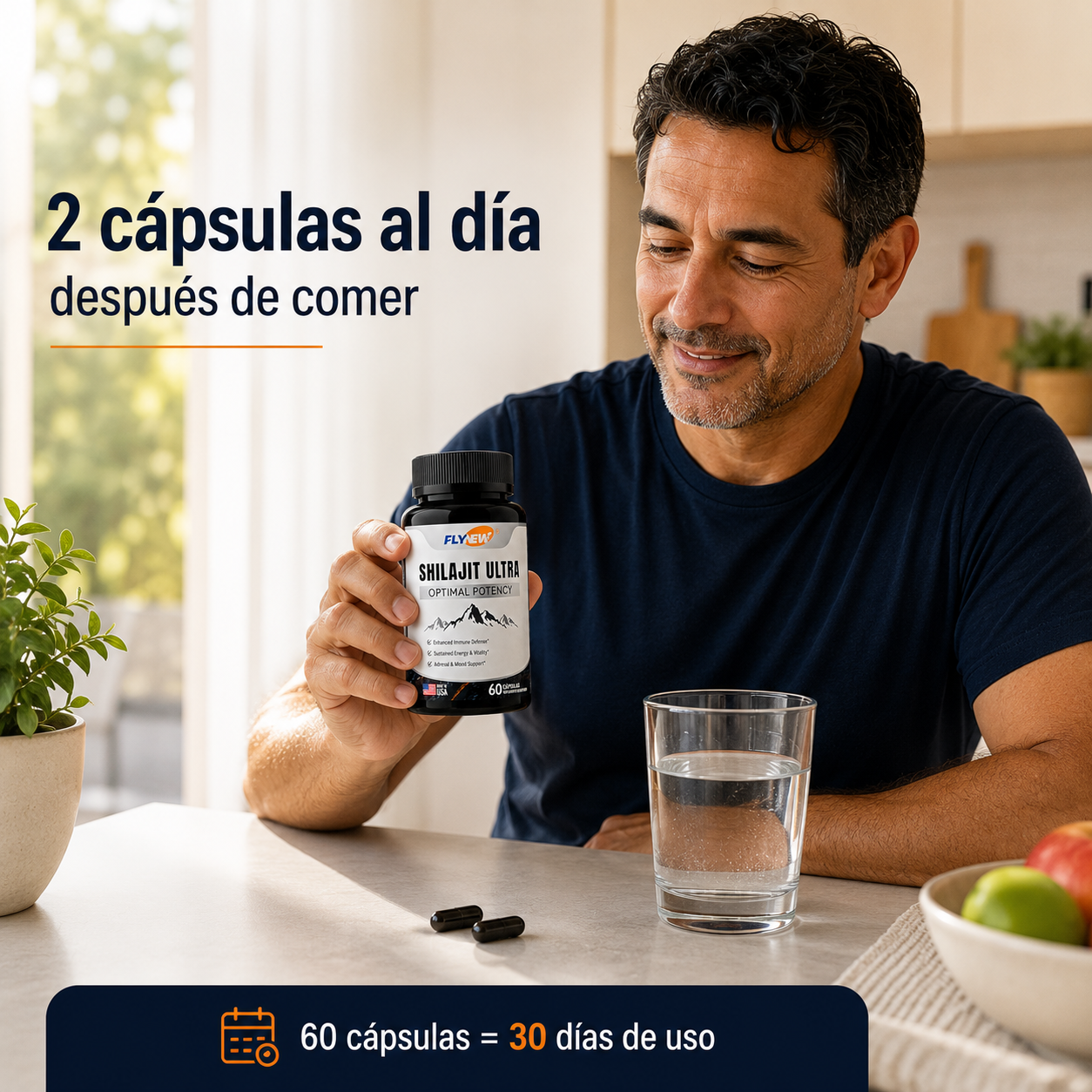 Shilajit Ultra® | ¿Cuándo fue la última vez que te sentiste con energía de verdad?