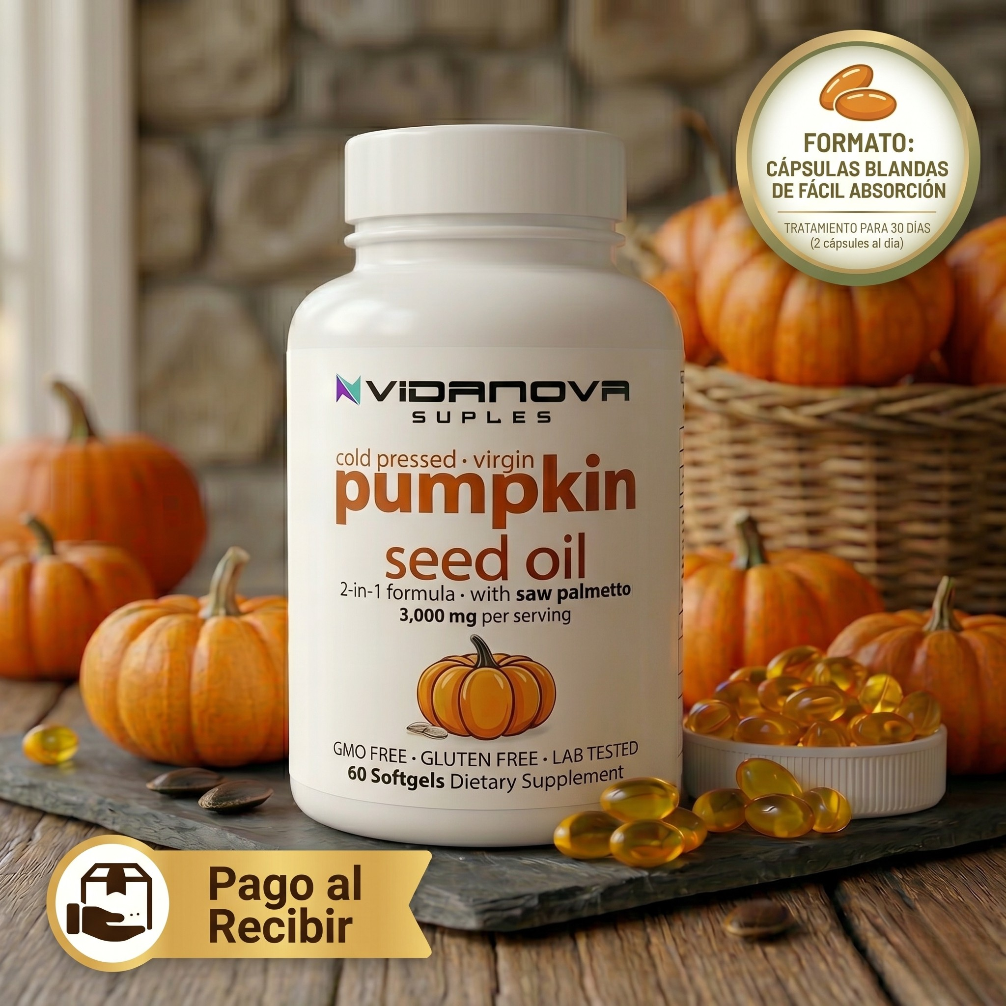 Pumpkin Seed Oil® | ¿Cuántas veces te levantaste anoche?
