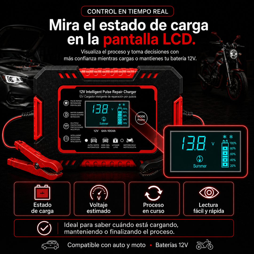 Pantalla LCD en tiempo real