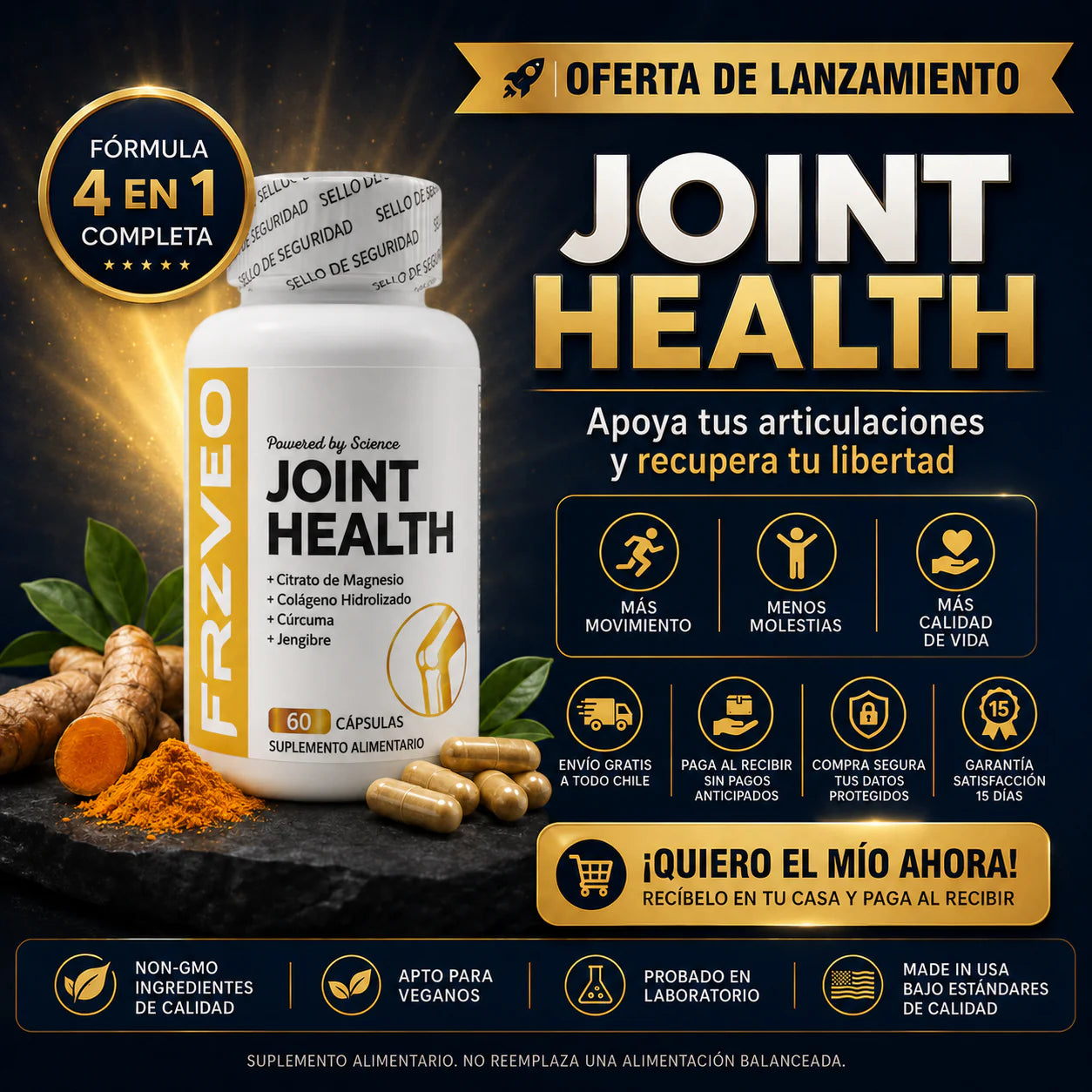 Pide Joint Health con pago al recibir