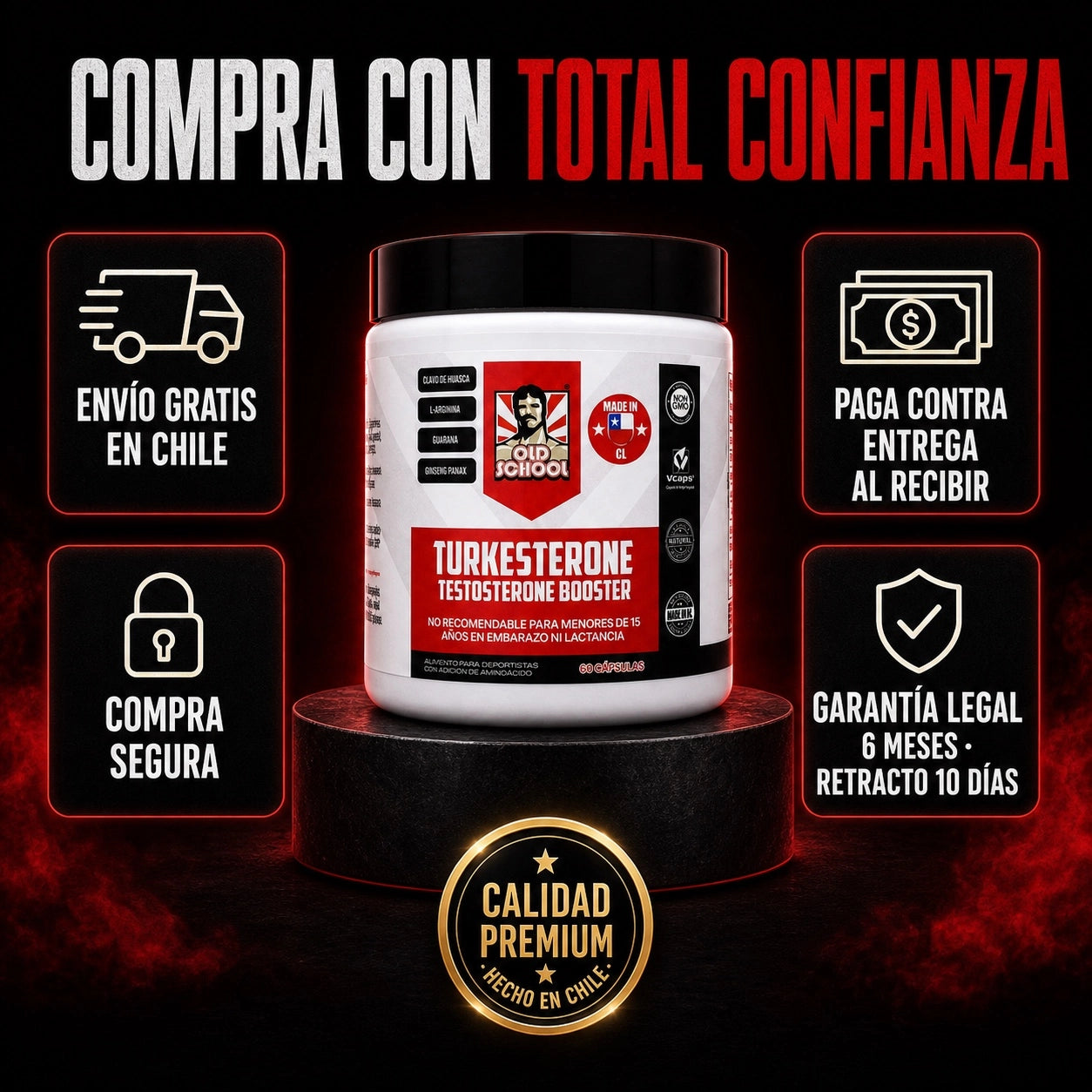 Turkesterone® | ¿Sientes que te falta energía para rendir como antes?