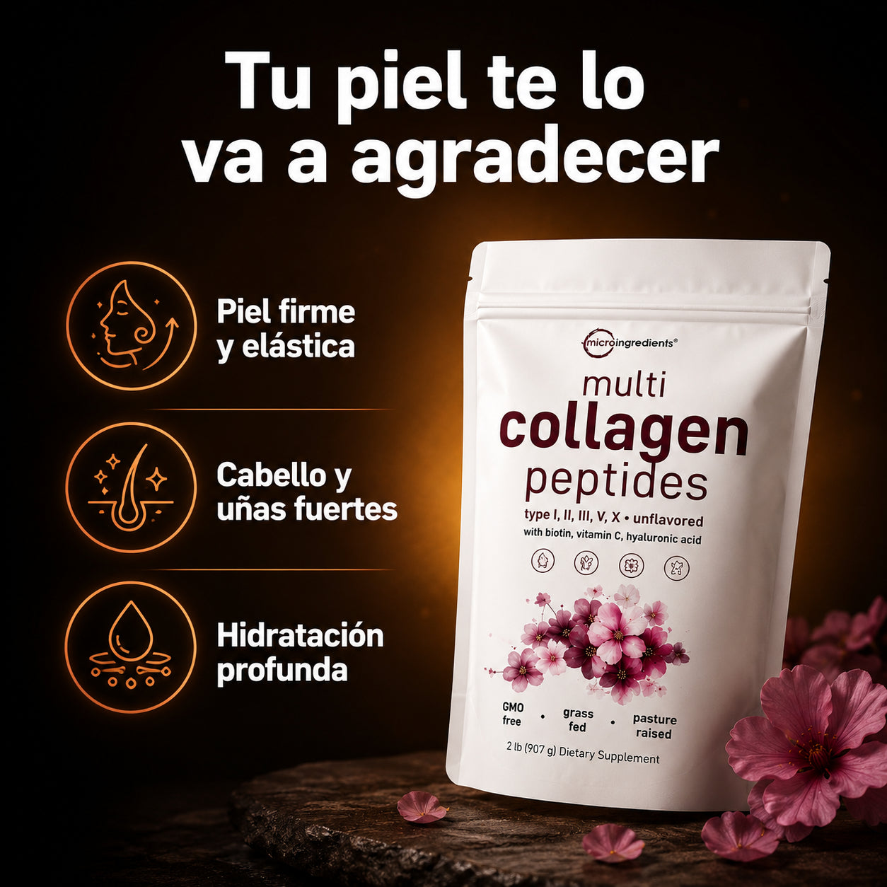 Multi Collagen Peptides™ | ¿Tu piel ya no es la de antes?