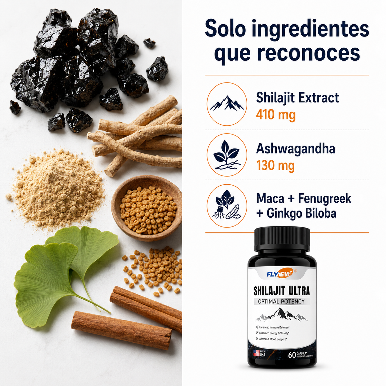Shilajit Ultra® | ¿Cuándo fue la última vez que te sentiste con energía de verdad?
