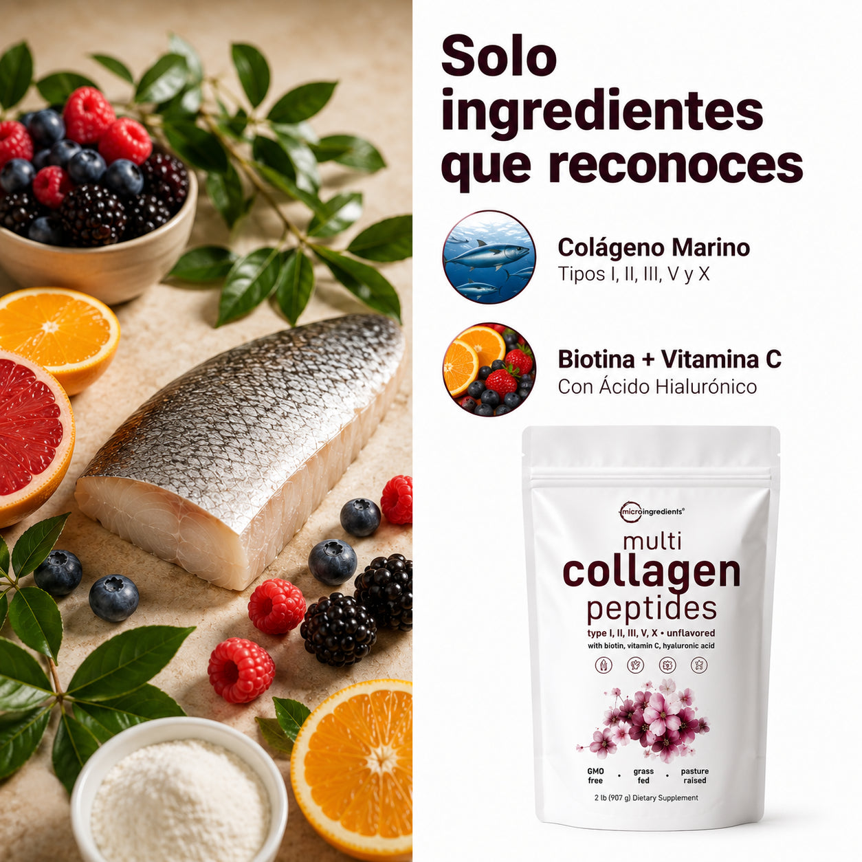 Multi Collagen Peptides™ | ¿Tu piel ya no es la de antes?