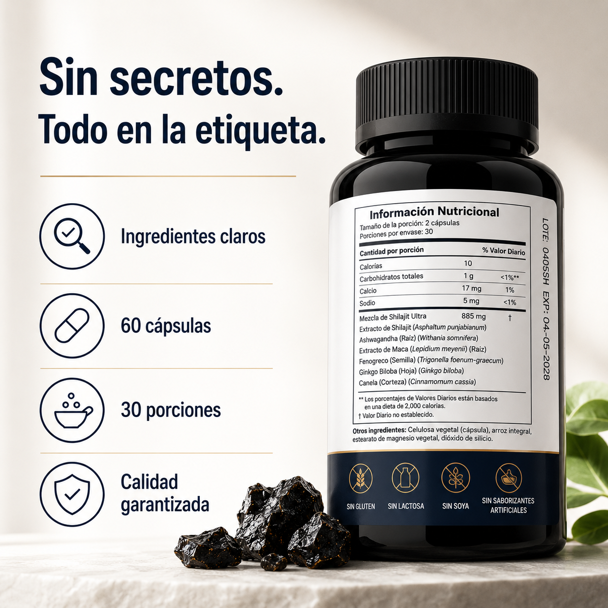 Shilajit Ultra® | ¿Cuándo fue la última vez que te sentiste con energía de verdad?