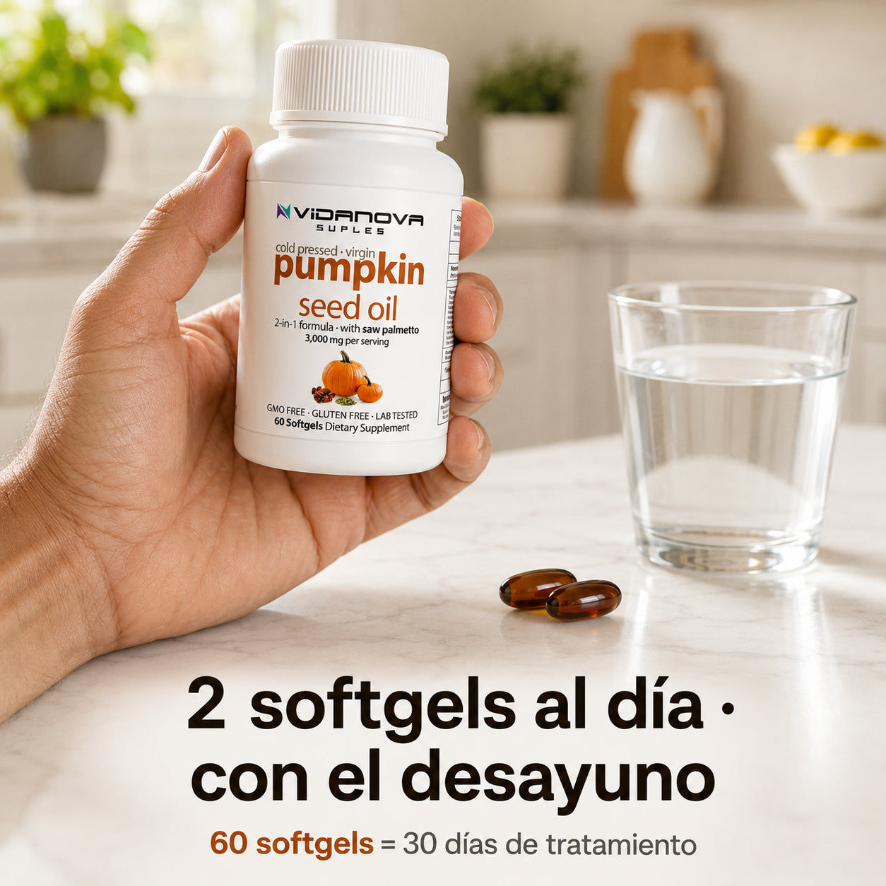 Pumpkin Seed Oil® | ¿Cuántas veces te levantaste anoche?