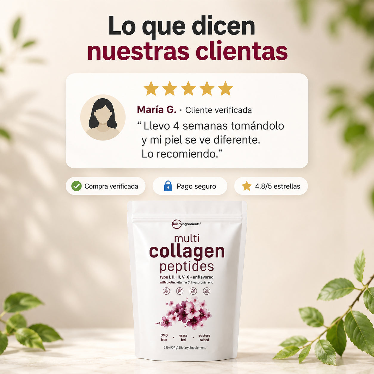 Multi Collagen Peptides™ | ¿Tu piel ya no es la de antes?
