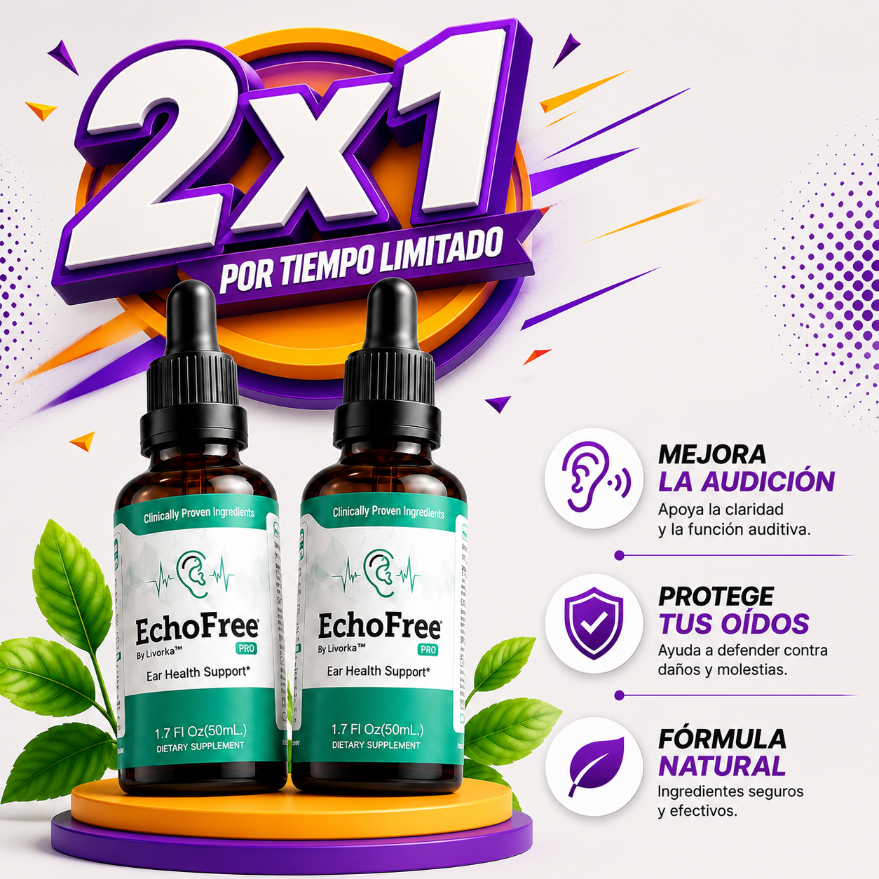 ECHOFREE ORIGINAL ® 2X1 OFERTA TIEMPO LIMITADO 🔥