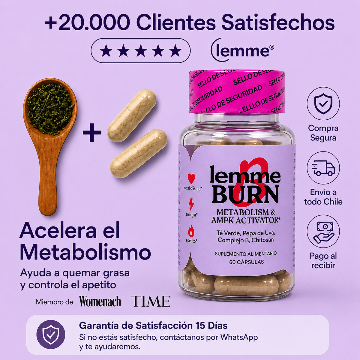 Lemme Burn – Activador Metabólico Natural