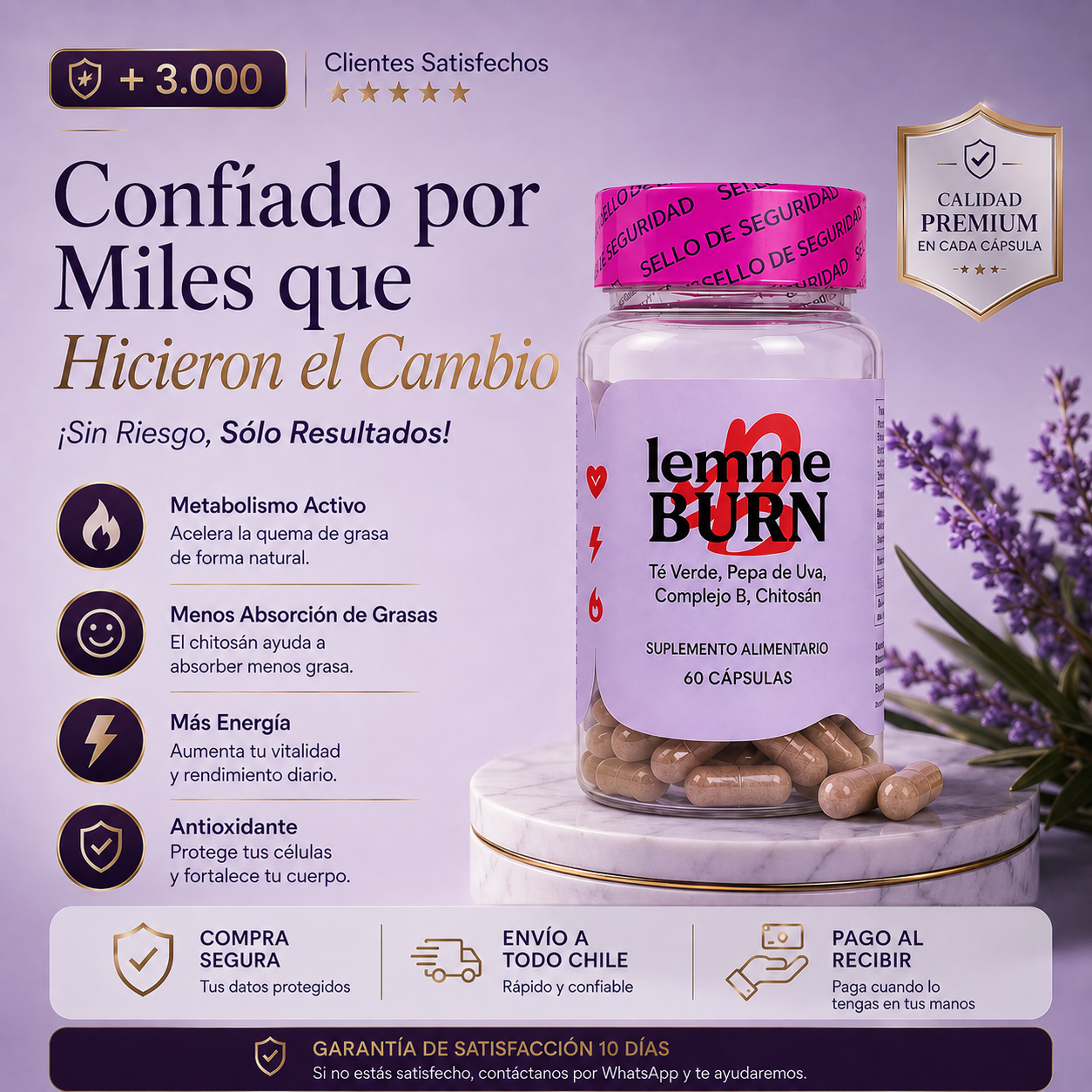 Lemme Burn – Activador Metabólico Natural