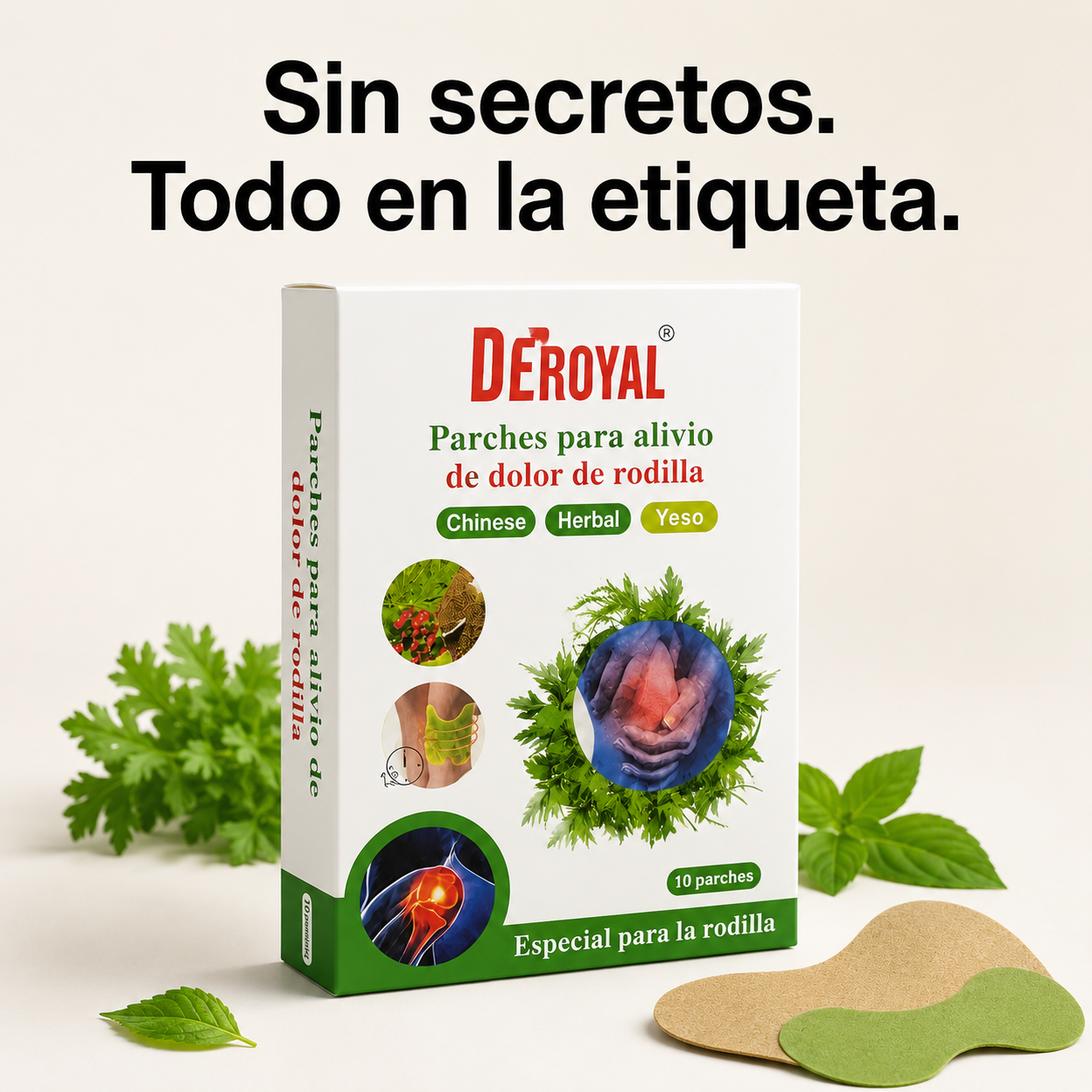 Deroval® | ¿El dolor de rodilla no te deja moverte?