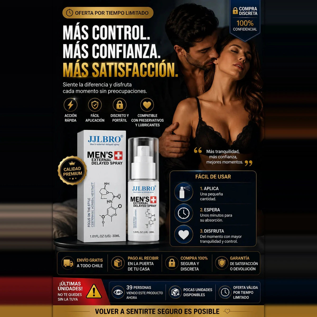 Mas control, mas confianza, mas satisfaccion